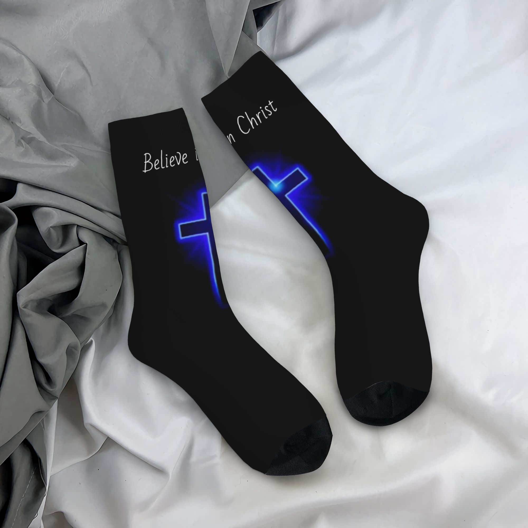 Dress Sock Men - ถุงเท้าลายพิมพ์ 3D สุดเท่ สำหรับผู้ชายและผู้หญิง ลาย Custom