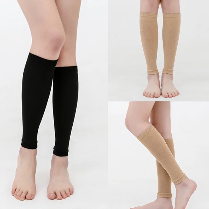 Compression Sleeve Calf - ปลอกรัดน่องแบบไม่มีขอบ 20-30 มม.ปรอท ถุงน่องรัดน่องทางการแพทย์แบบไล่ระดับแรงรัด ถุงน่องสำรอง