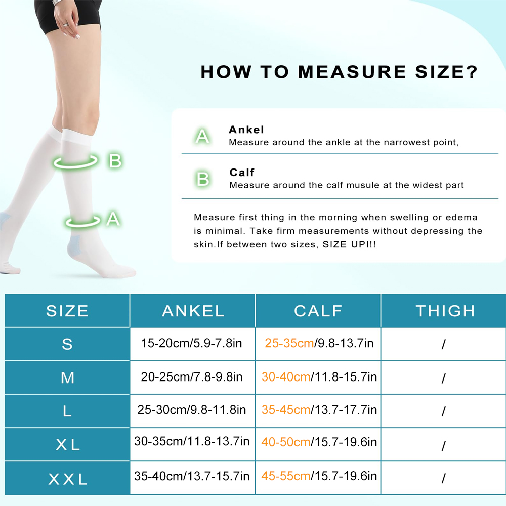 ถุงน่องทางการแพทย์ป้องกันการอุ - Compression Sock Medical บทวิจารณ์และราคา