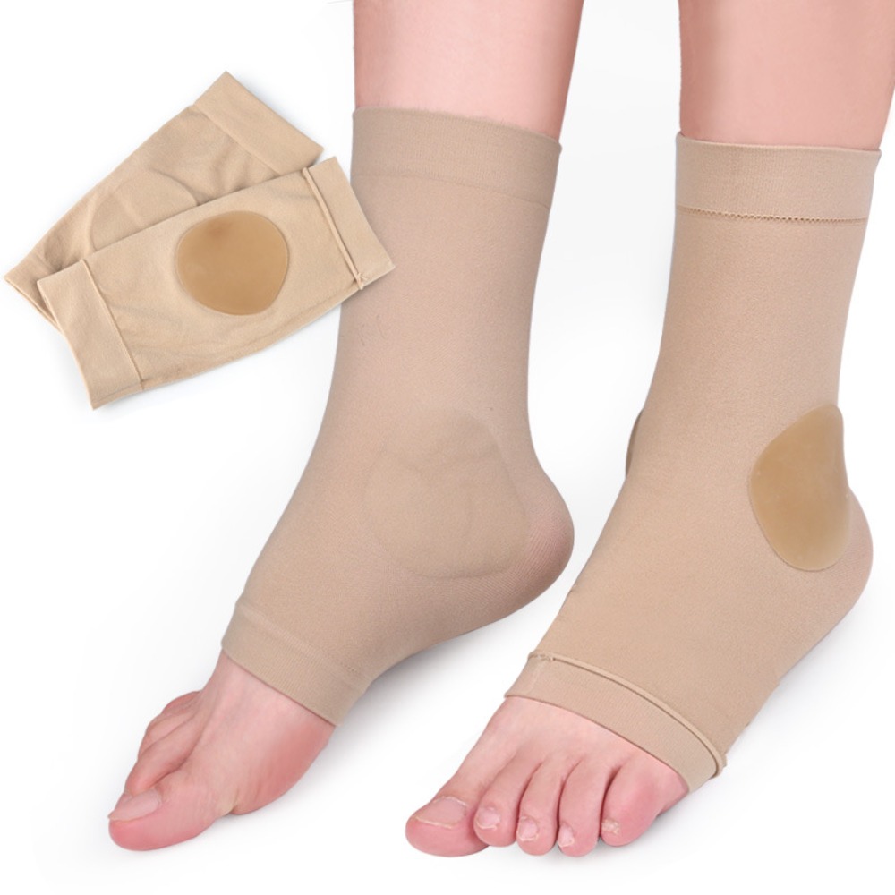 1 คู่กีฬาซิลิโคนที่มองไม่เห็นเ - Ankle Brace Sock บทวิจารณ์และราคา