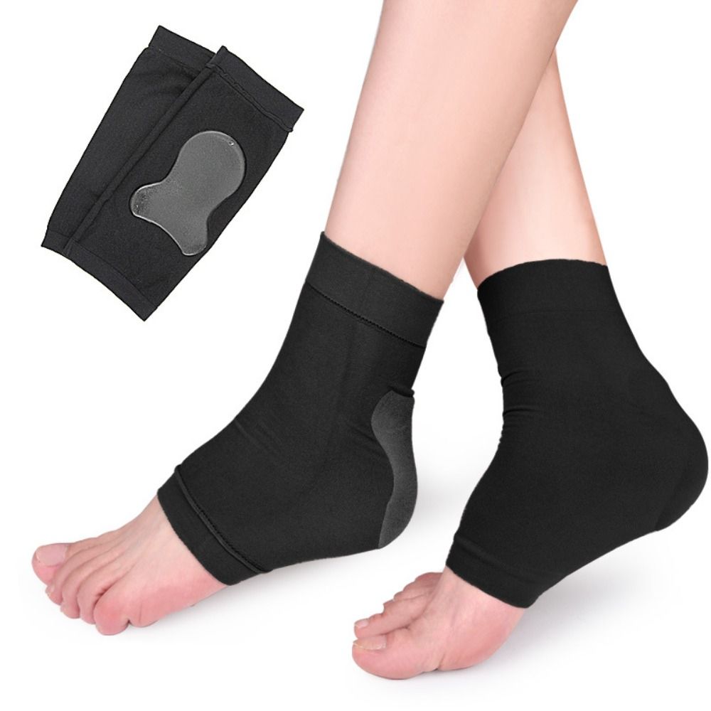 1 คู่กีฬาซิลิโคนที่มองไม่เห็นเ - Ankle Brace Sock บทวิจารณ์และราคา