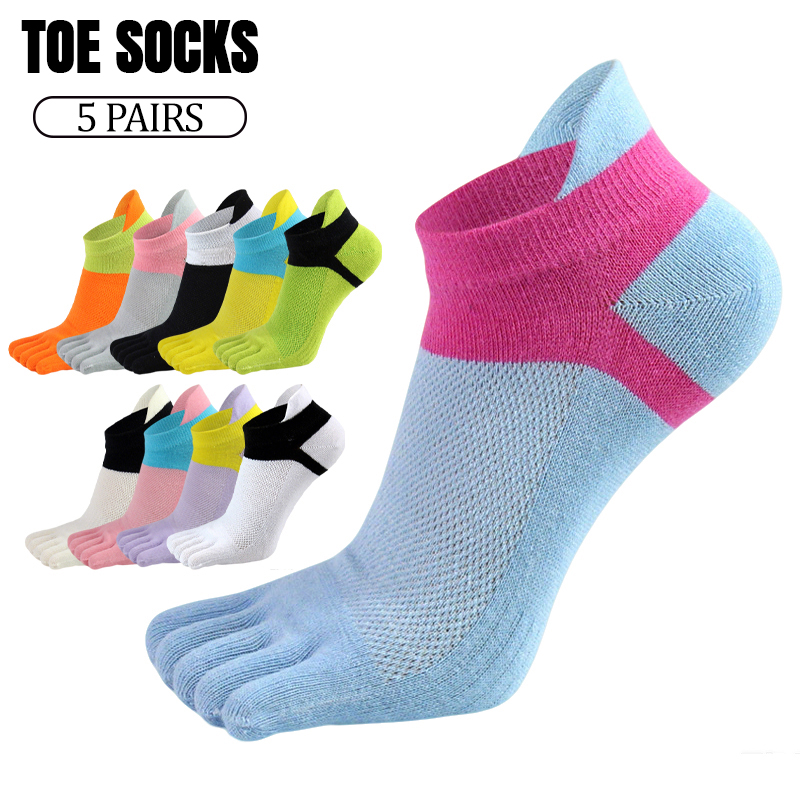 ถุงเท้าแยกนิ้ว 5 คู่ สำหรับผู้ - Ankle Sock Low Cut บทวิจารณ์และราคา