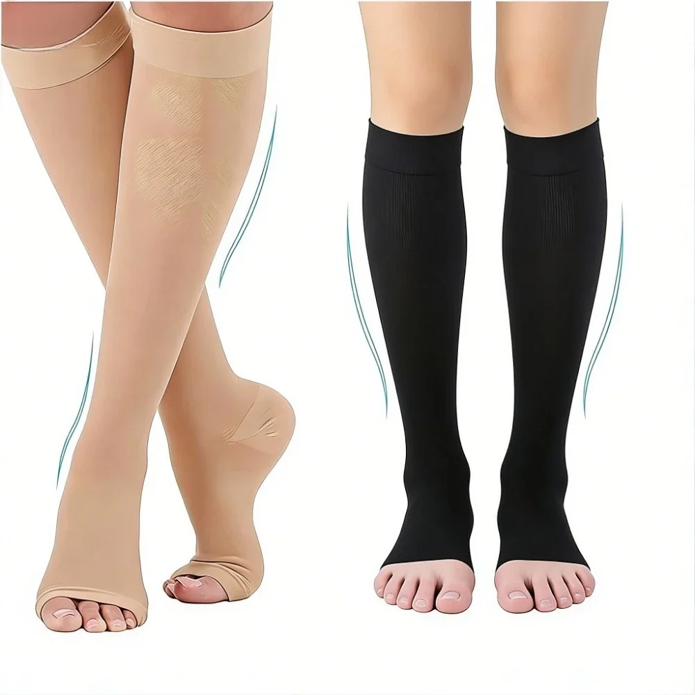 ถุงเท้าบีบรัดแบบไม่มีปลายเท้า  - Compression Sock Medical บทวิจารณ์และราคา