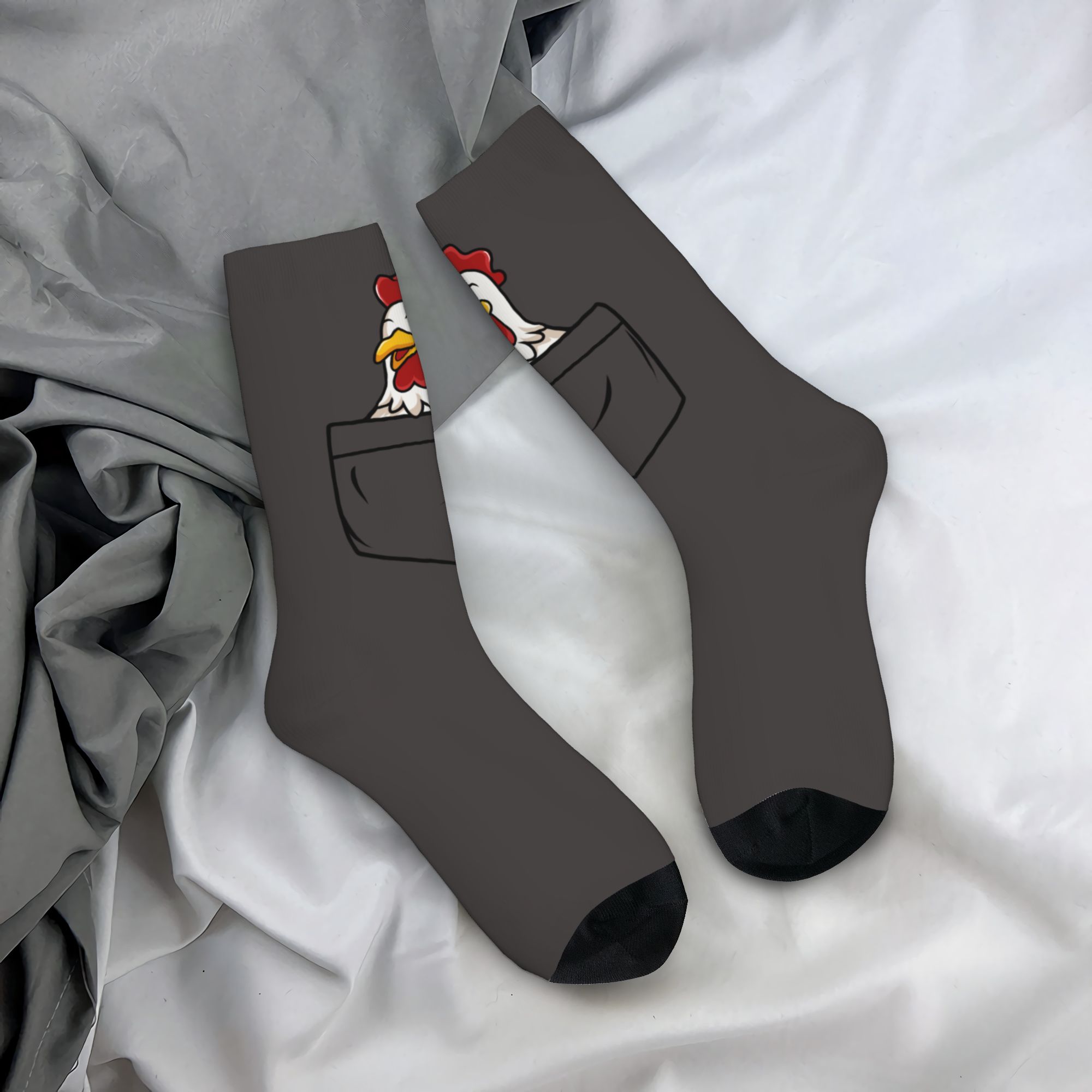 ถุงเท้าลายไก่ชนแบบพิเศษสำหรับผ - Dress Sock Men บทวิจารณ์และราคา