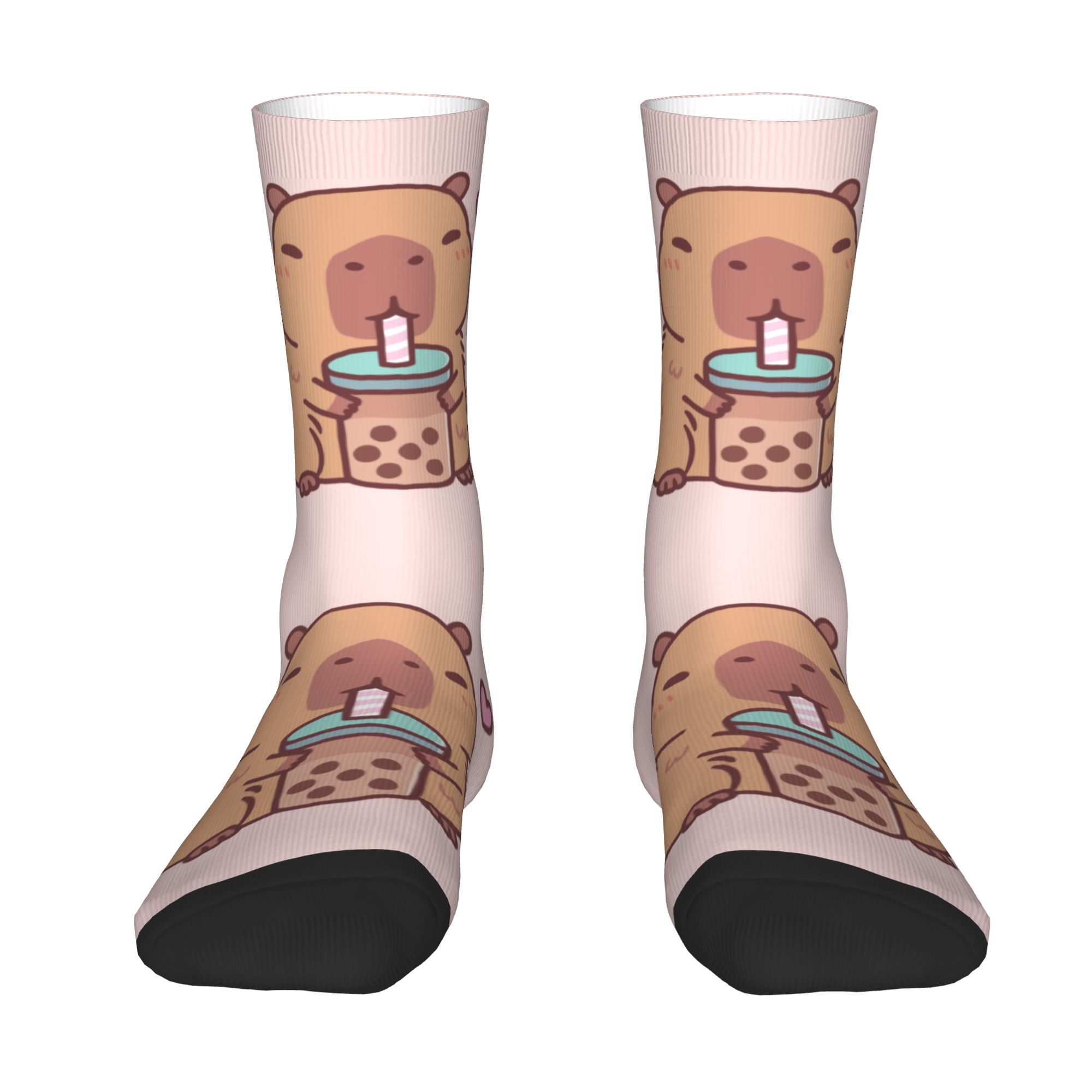 ถุงเท้าลายคาปิบาร่าน่ารักสุดคิ - Dress Sock Men บทวิจารณ์และราคา