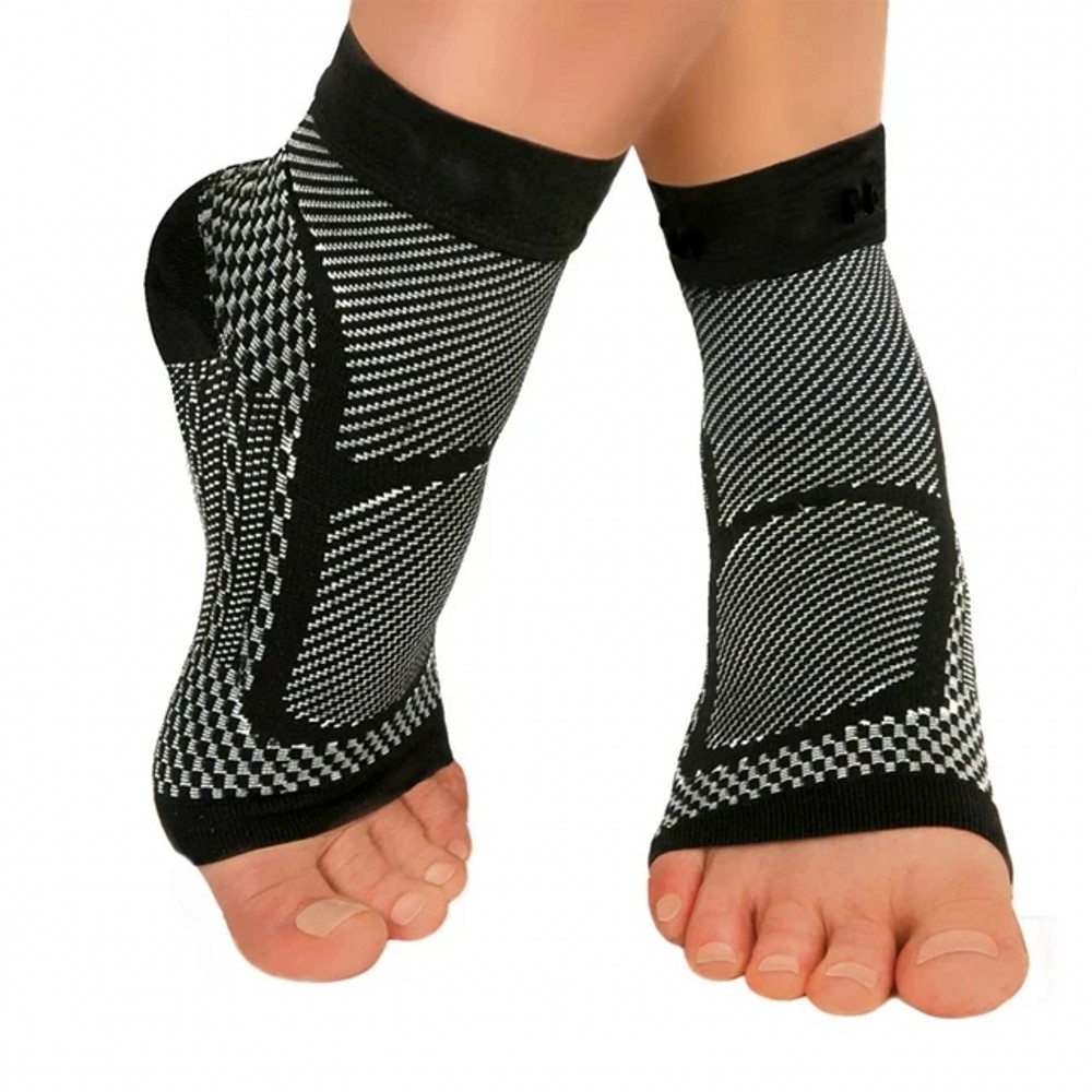 อุปกรณ์พยุงข้อเท้า1คู่สำหรับเล - Ankle Brace Sock บทวิจารณ์และราคา